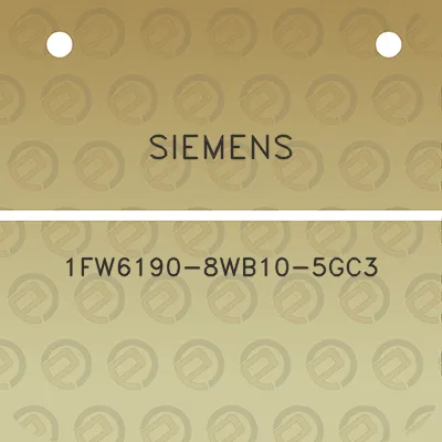 siemens-1fw6190-8wb10-5gc3