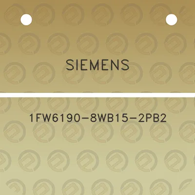 siemens-1fw6190-8wb15-2pb2