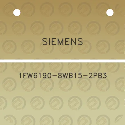 siemens-1fw6190-8wb15-2pb3