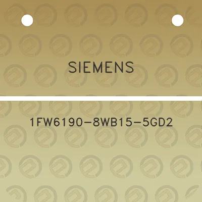 siemens-1fw6190-8wb15-5gd2