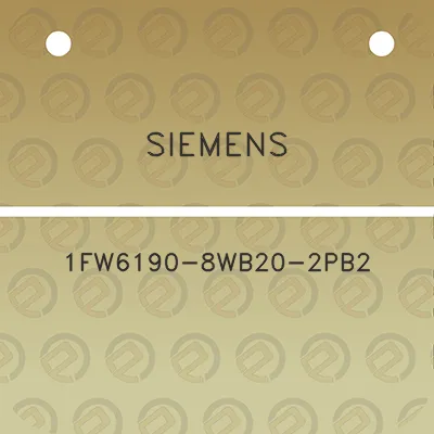 siemens-1fw6190-8wb20-2pb2