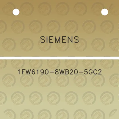 siemens-1fw6190-8wb20-5gc2