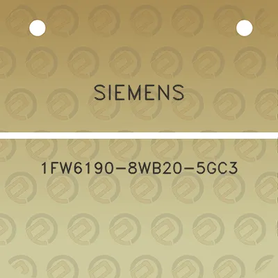 siemens-1fw6190-8wb20-5gc3