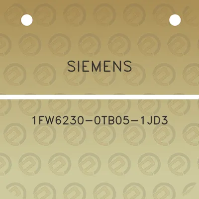 siemens-1fw6230-0tb05-1jd3