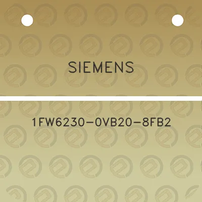 siemens-1fw6230-0vb20-8fb2