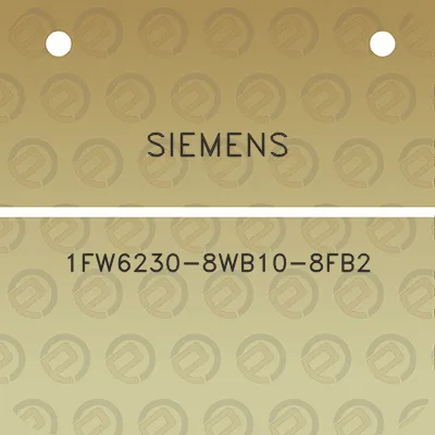 siemens-1fw6230-8wb10-8fb2