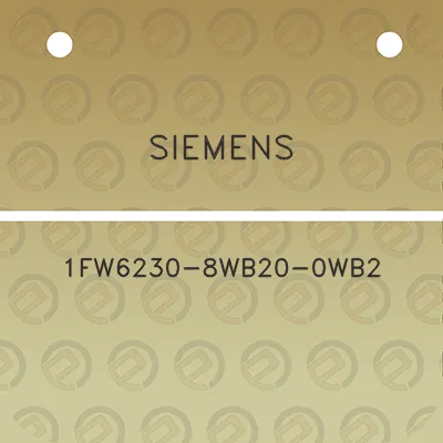 siemens-1fw6230-8wb20-0wb2