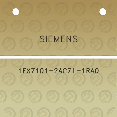 siemens-1fx7101-2ac71-1ra0