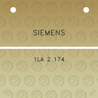 siemens-1la-2-174