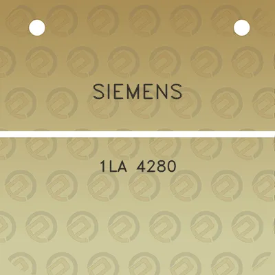 siemens-1la-4280