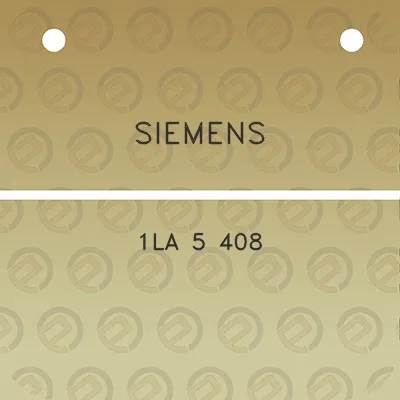 siemens-1la-5-408