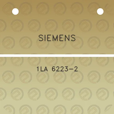 siemens-1la-6223-2