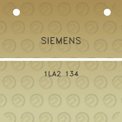 siemens-1la2-134