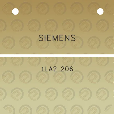 siemens-1la2-206