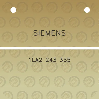 siemens-1la2-243-355