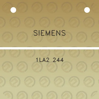 siemens-1la2-244