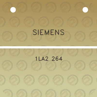 siemens-1la2-264