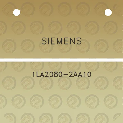 siemens-1la2080-2aa10