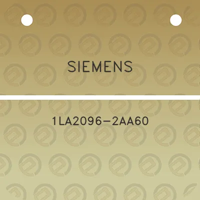 siemens-1la2096-2aa60