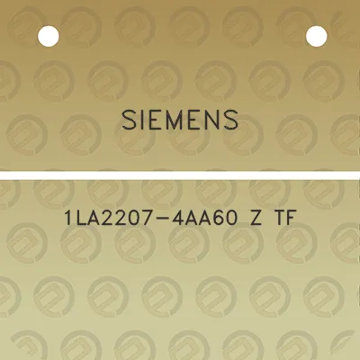 siemens-1la2207-4aa60-z-tf