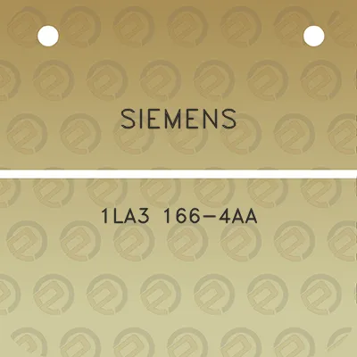 siemens-1la3-166-4aa