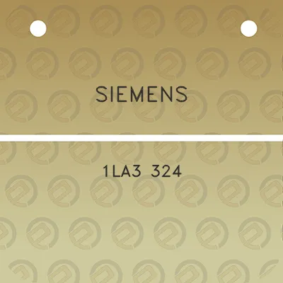 siemens-1la3-324