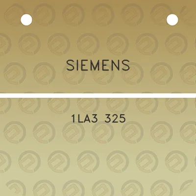 siemens-1la3-325