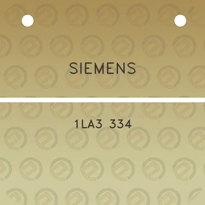 siemens-1la3-334