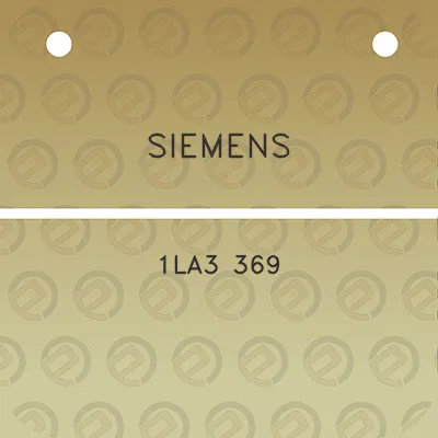 siemens-1la3-369