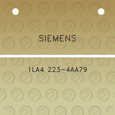 siemens-1la4-223-4aa79