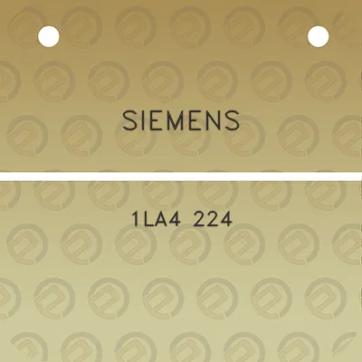 siemens-1la4-224