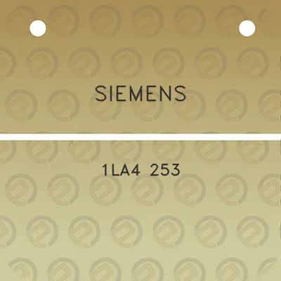 siemens-1la4-253