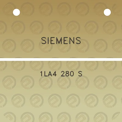 siemens-1la4-280-s