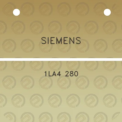 siemens-1la4-280