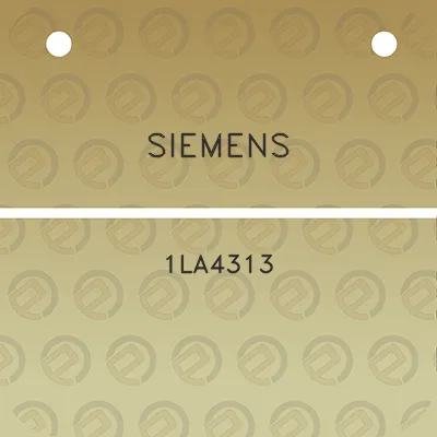 siemens-1la4313