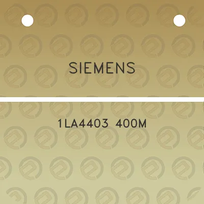 siemens-1la4403-400m