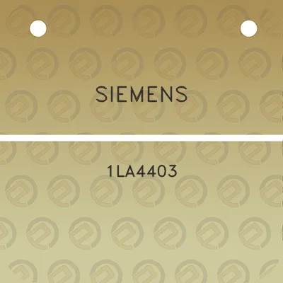 siemens-1la4403