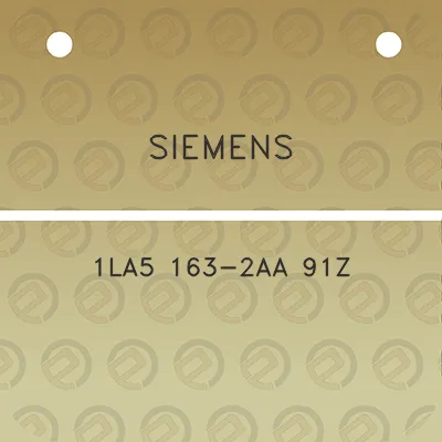 siemens-1la5-163-2aa-91z