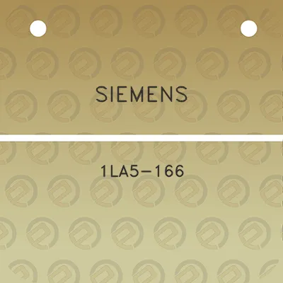 siemens-1la5-166