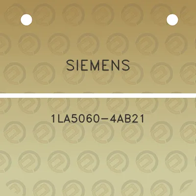 siemens-1la5060-4ab21