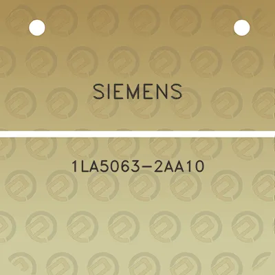 siemens-1la5063-2aa10