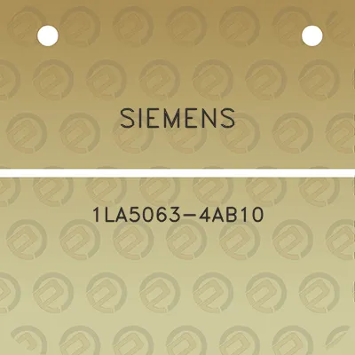 siemens-1la5063-4ab10