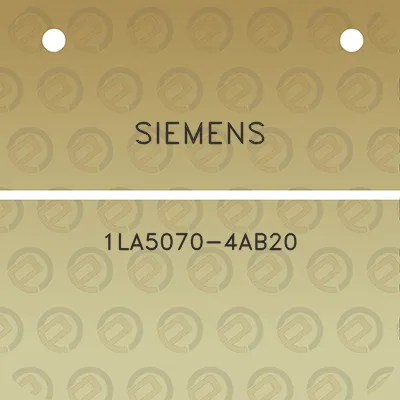 siemens-1la5070-4ab20