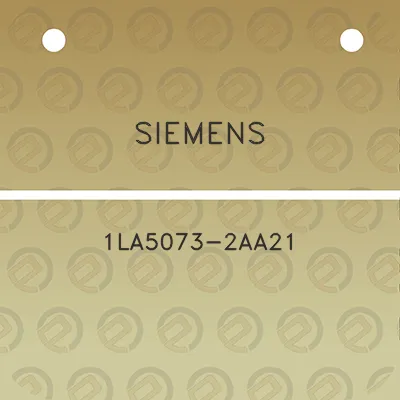 siemens-1la5073-2aa21