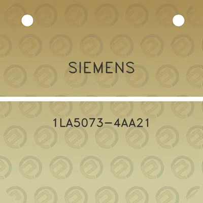 siemens-1la5073-4aa21