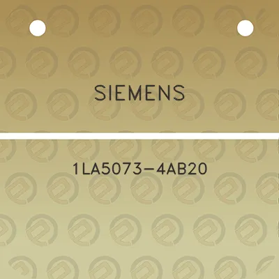 siemens-1la5073-4ab20