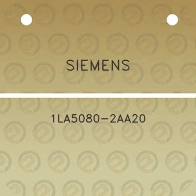 siemens-1la5080-2aa20