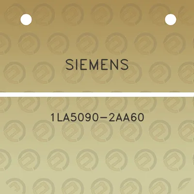 siemens-1la5090-2aa60