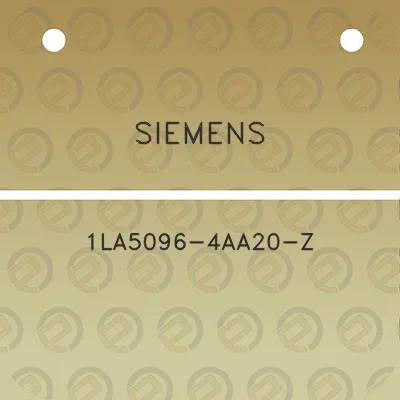 siemens-1la5096-4aa20-z