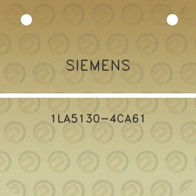 siemens-1la5130-4ca61